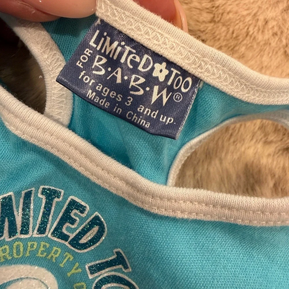 Build a Bear BAB- Limited Too Blue Outfit Set